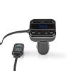 TRASMETTITORE FM NEDIS CATR123BK BLUETOOTH®, Fisso | Chiamata a mani libere | 0.8 " | Screen LED | 5.0 V DC / 1.0 A / 5.0 V DC / 2.4 A | Google Assistant / Siri | Grigio / Nero